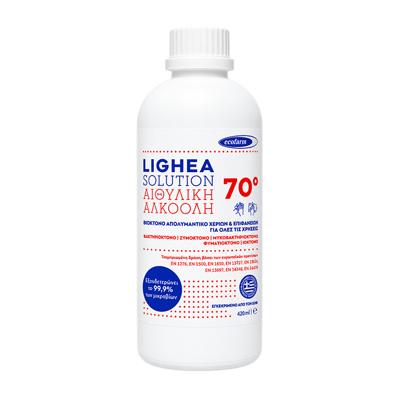 OINOPNEuMA LIGHEA 70° (AIThuLIKI ALKOOLI) 420ml